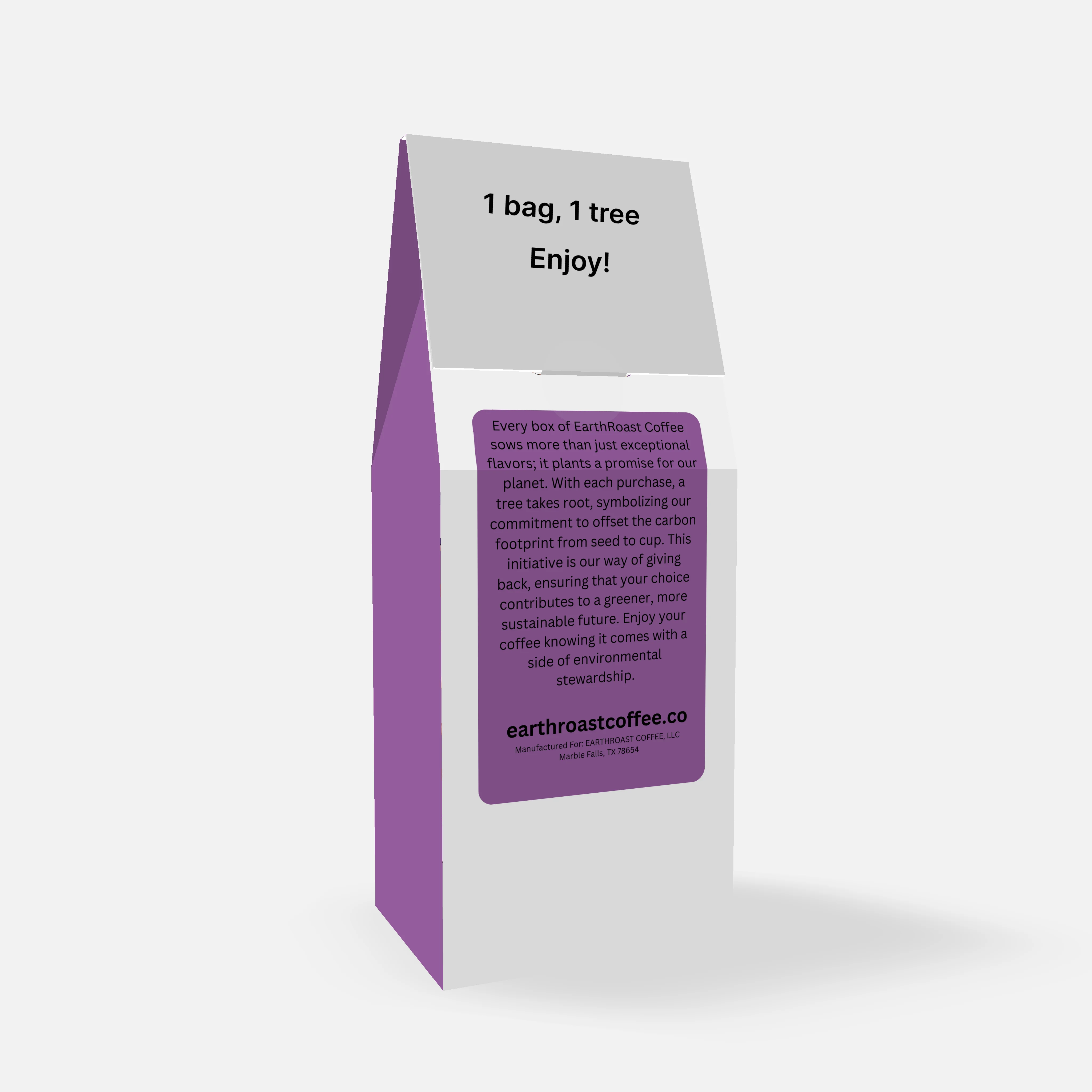 Grand Canyon Dusk Blend - Dark Roast dark roast coffee box by EarthRoast Coffee - Product view 2