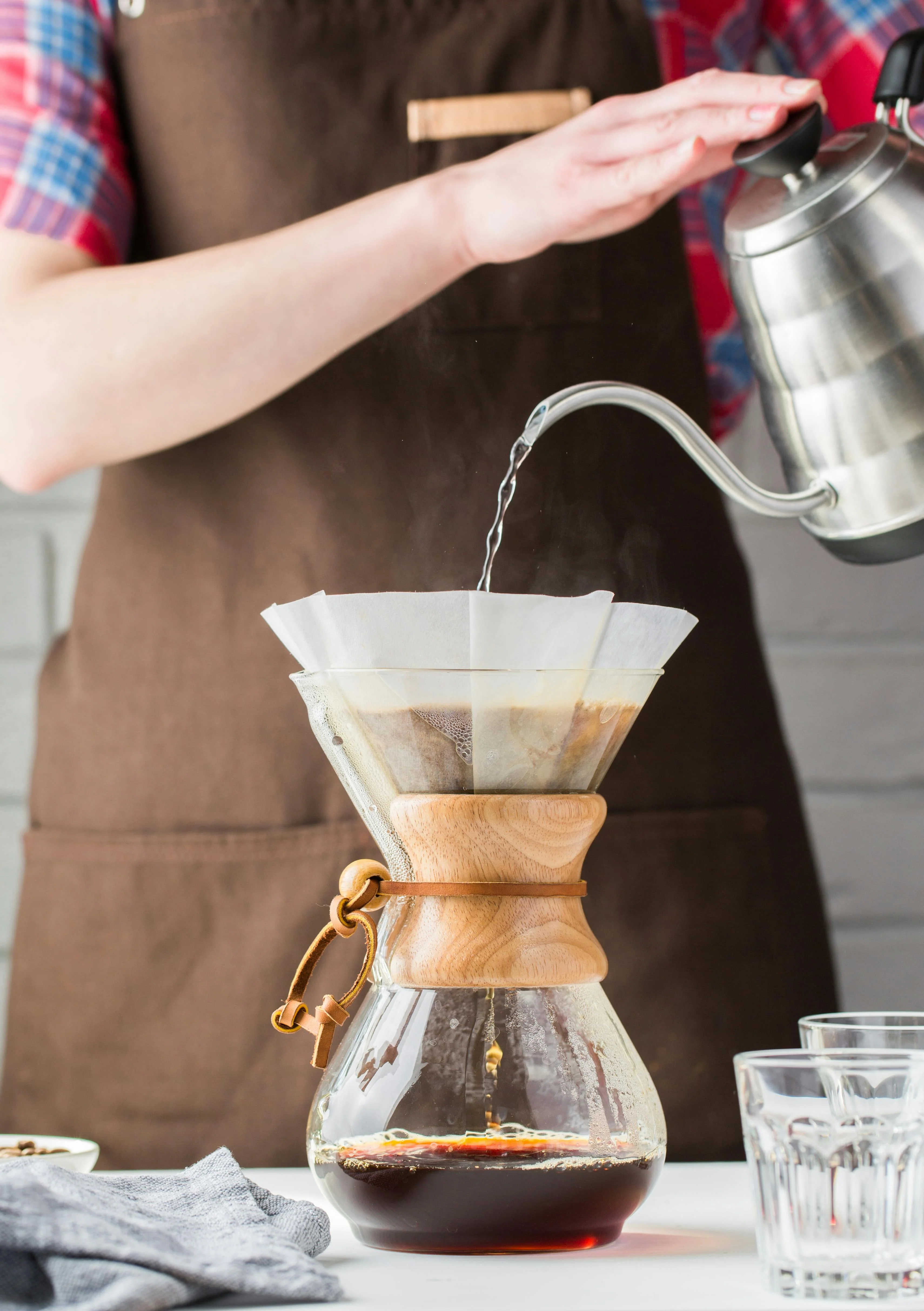 Chemex brewing method